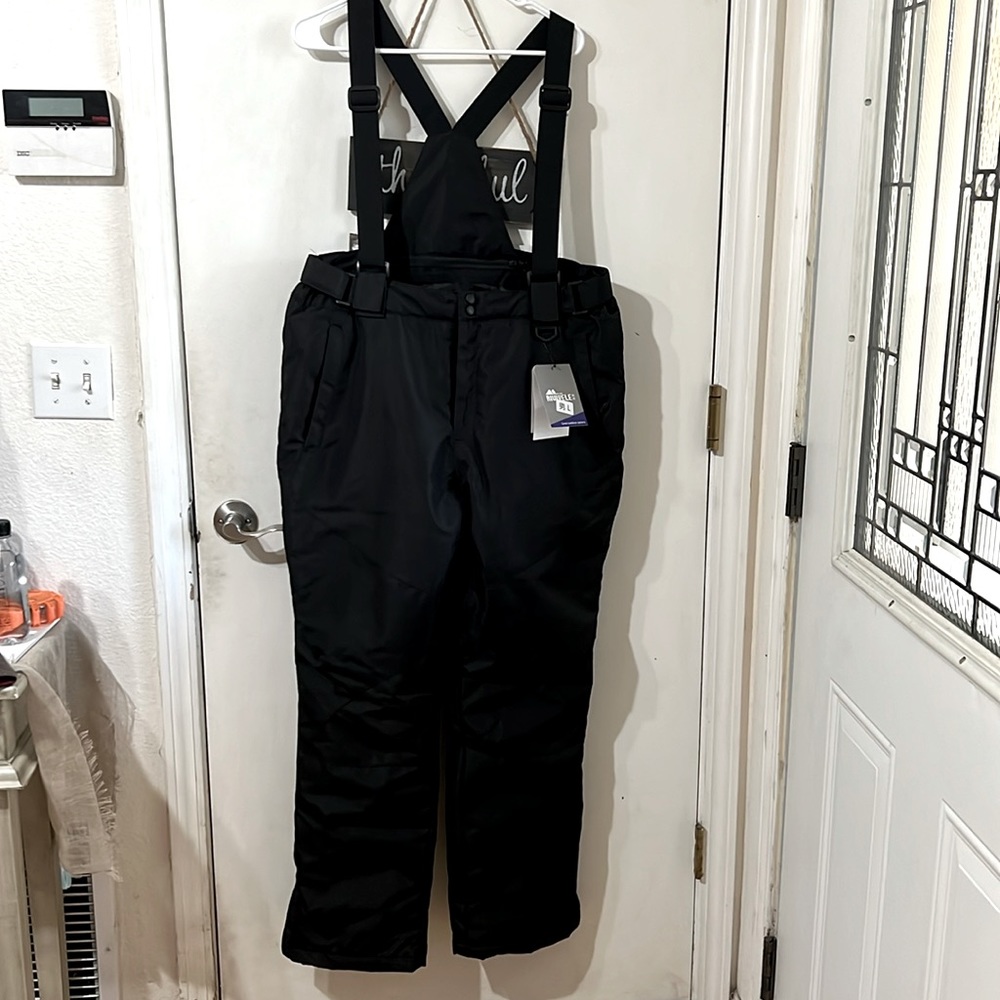 RIVIYELE Snow Bib Overalls Men's Large